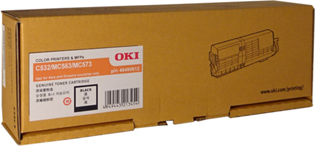 OKI 46490612 Black Toner OK0318