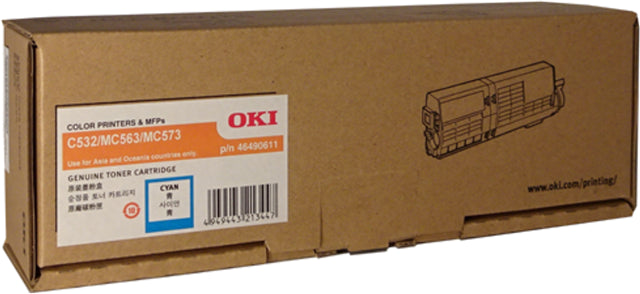 OKI 46490611 Cyan Toner OK0317