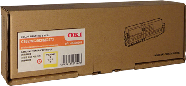 OKI 46490609 Yellow Toner OK0315