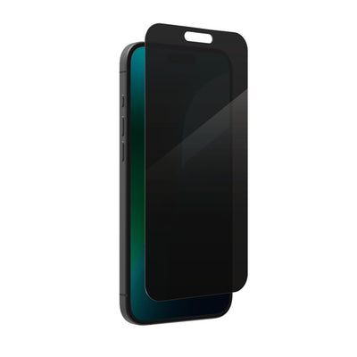 200114875 - Zagg InvisibleShield iPhone 16 Plus/15 Plus Glass Elite Privacy 360