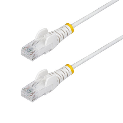 StarTech.com N6PAT200CMWHS - 2m White Slim CAT6 Ethernet Cable
