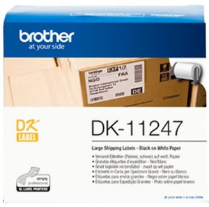 BCC44 - Brother DK11247 180 Large Shipping Labels 103mm x 164mm