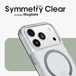 77-98856 - OtterBox Symmetry MagSafe (CC) - iPhone 17 Pro Max - Clear