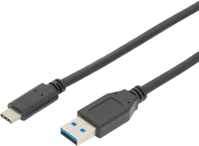 Digitus USB Type-C (M) to USB Type A (M) 1m Gen2 10GBs Cable