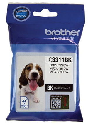BCK83K - Brother LC3311BK Black Ink Cartridge