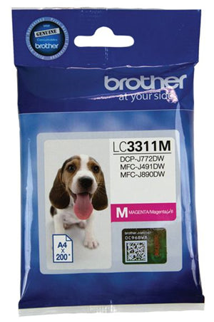 BCK83M - Brother LC3311M Magenta Ink Cartridge