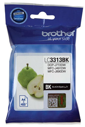BCK85K - Brother LC3313BK Black Ink Cartridge High Yield