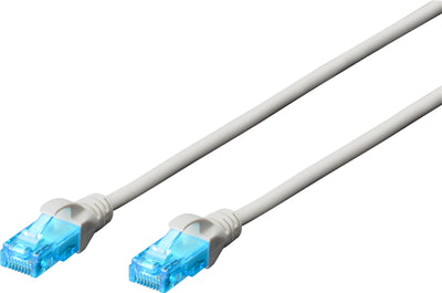 Digitus UTP CAT5e Patch Lead - 0.3M Grey