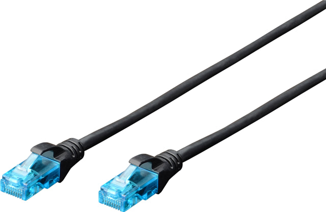 Digitus UTP CAT5e Patch Lead - 3M Black CA9521K