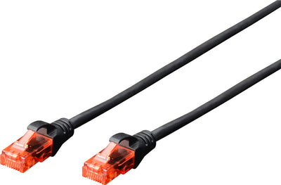 Digitus UTP CAT6 Patch Lead - 2M Black