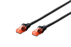 CA9636K - Digitus UTP CAT6 Patchkabel - 2M Schwarz