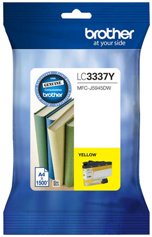 BCK100Y - Brother LC3337Y Yellow Ink Cartridge