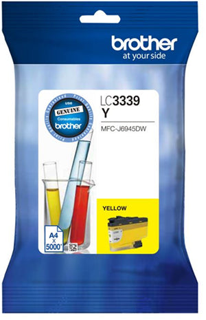 BCK107Y - Brother LC3339XLY Yellow Ink Cartridge