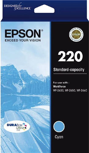 Epson 220 Cyan Ink Cartridge EP0182