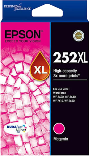 Epson 252XL Magenta High Yield Ink Cartridge EP0325