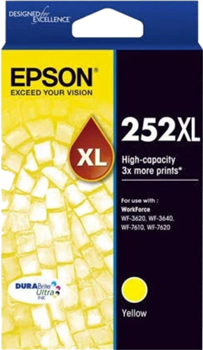 Epson 252XL Yellow High Yield Ink Cartridge EP0327