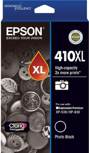 Epson 410XL Photo Black High Yield Ink Cartridge EP0524