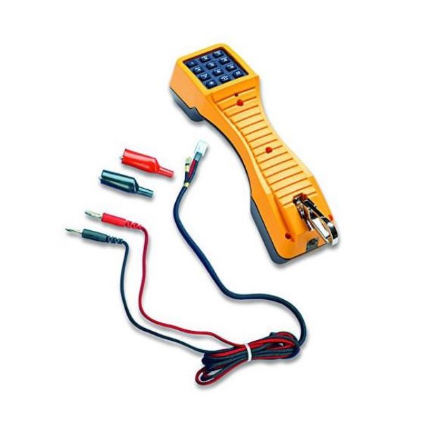 FLUKE 19800003 - TS19 Analog POTS Test Set w/ Banana Jacks To Alligator Clips