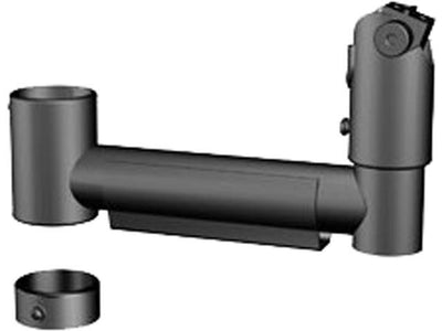 Ergonomic Solutions SPV2102-02 SPACEPOLE SWINGARM SP2 200MM W/DURATILT BLK