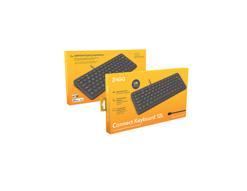 Zagg Wired Lightning 12" Keyboard
