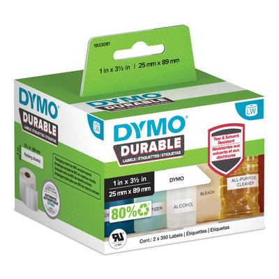 1933081 - Dymo LW 25mm x 89mm labels