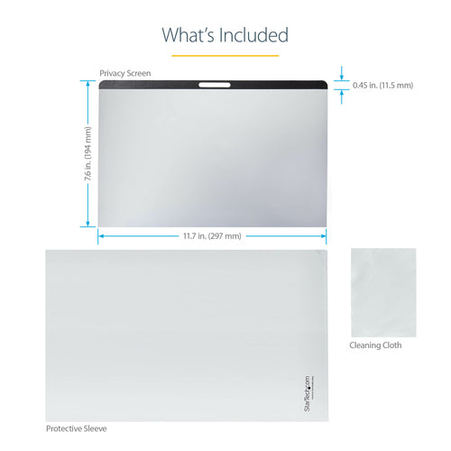 StarTech.com PRIVSCNMAC13 - Privacy Screen - MacBook -13in