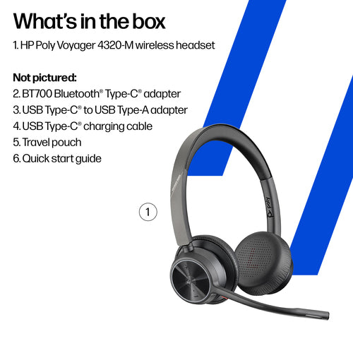 HP 77Z30AA - VOYAGER 4320 UC V4320-M C USB-C WW