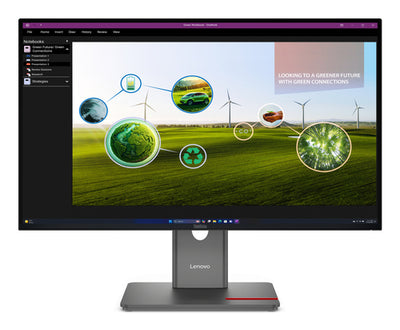 Lenovo 64A7GAR6AU - P27Q-40 27IN QHD (HDMI+DP+USB-C) 3YR