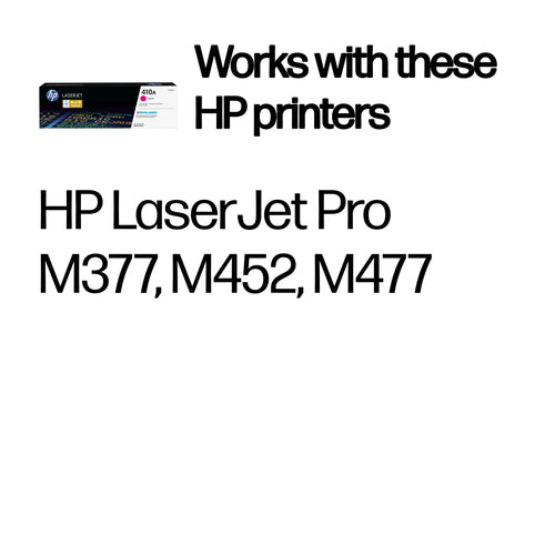 HP CF413A - 410A MAGENTA LASERJET TONER CART