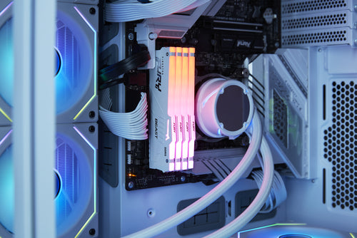 KF560C30BWEAK2-32 - KINGSTON FURY BEAST 32GB (2X16GB) DDR5 6000MT/S CL30 WHITE RGB EXPO