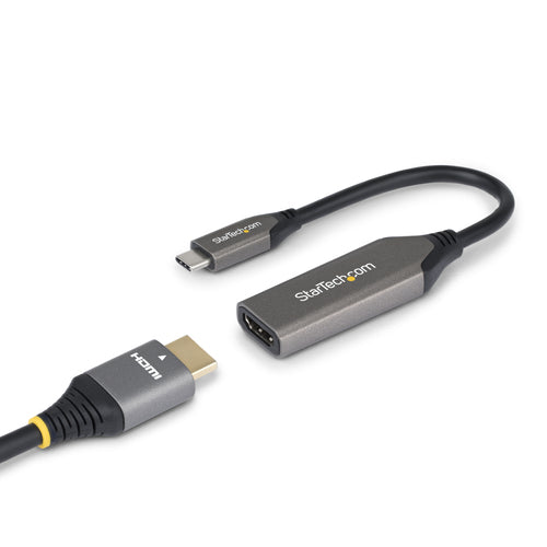 STARTECH.COM USB-C TO HDMI ADAPTER, 8K 60HZ / 4K 120HZ, USB C TO HDMI 2.1, 3 YR