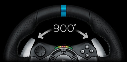 Logitech 941-000115 - G29 DRIVING FORCE RACING WHEEL PS5/PS4