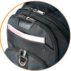 EVERKI EKP121 - Atlas Laptop Backpack 13'' 17''. Adjustable laptop compartment. Checkpoint
