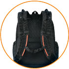 EVERKI EKP121 - Atlas Laptop Backpack 13'' 17''. Adjustable laptop compartment. Checkpoint
