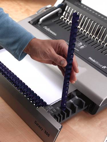 5622301 - Fellowes Galaxy-E 500 Plastic Comb Binding Machine