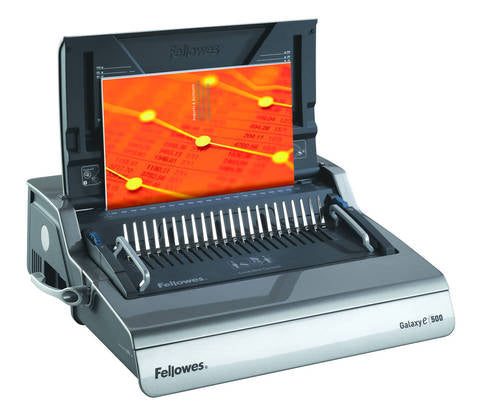 5622301 - Fellowes Galaxy-E 500 Plastic Comb Binding Machine