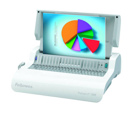 5621701 - Fellowes Pulsar-E 300 Plastic Comb Binding Machine