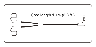 RP-HJE125E-W - ERGO FIT IN-EAR HEADPHONE