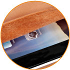 EVERKI EKB419 - Flight Laptop Briefcase 16'' Checkpoint friendly design Felt-lined iPad/tablet pocket