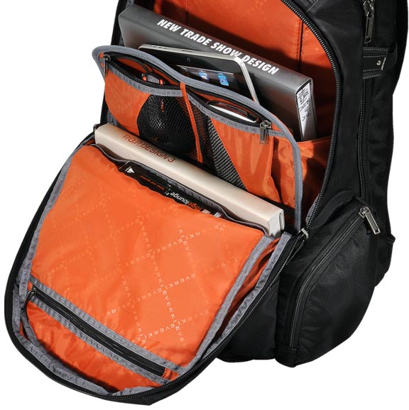 EVERKI EKP120 - Titan 18.4'' Business Travel Friendly Laptop Backpack. Checkpoint friendly design