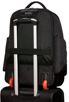 EVERKI EKP122 - Atlas Wheeled Laptop Backpack. Notebooks 13-17.3''. Felt-lined iPad/Kindle/tablet