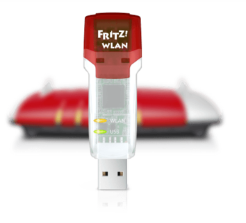 FRITZ!Box STICKAC860 - USB Wireless Adapter 802.11AC 860 Mbps Dual-band 2.4 or 5GHz