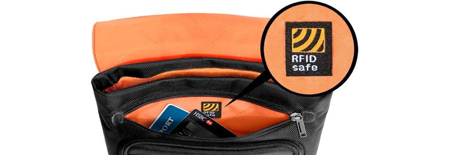 EVERKI EKS622XL - Venue XL RFID Mini Messenger fits iPad Pro 12'' Surface Pro MacBook.
