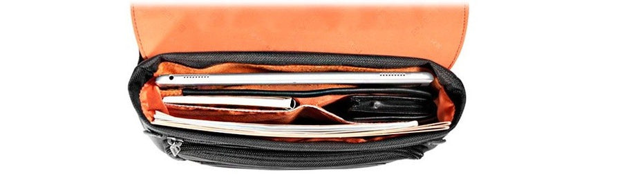 EVERKI EKS622XL - Venue XL RFID Mini Messenger fits iPad Pro 12'' Surface Pro MacBook.