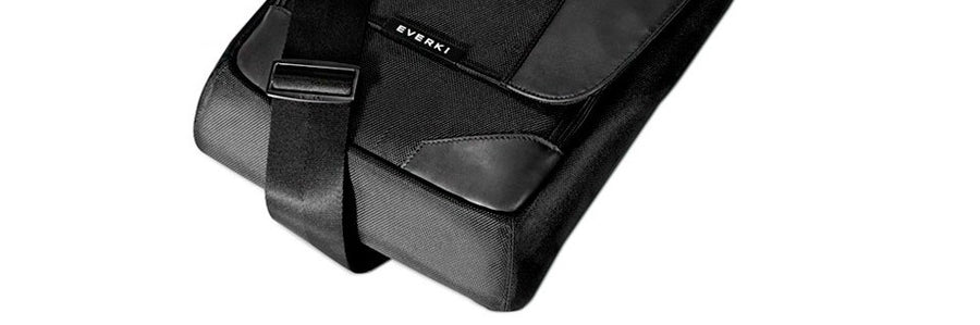 EVERKI EKS622XL - Venue XL RFID Mini Messenger fits iPad Pro 12'' Surface Pro MacBook.