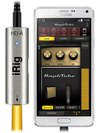 IP-IRIG-HDA-IN - IK MULTIMEDIA IRIG HD-A DIGITAL ANDROID INTERFACE
