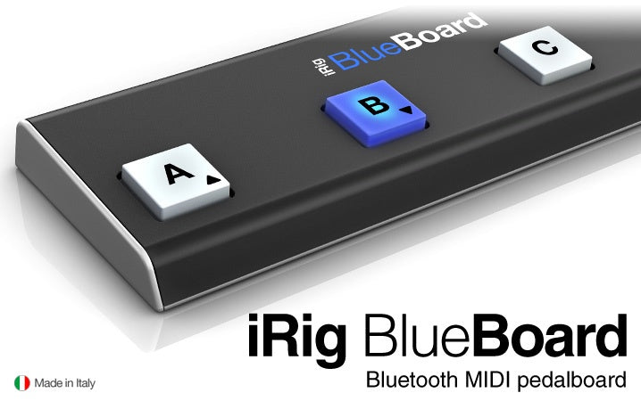 IP-IRIG-BBRD-IN - IK MULTIMEDIA IRIG BLUEBOARD MIDI PEDALBOARD CONTROLLER