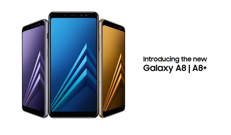 Samsung Galaxy A8  Smartphone 32GB - Black (A-Grade Refurbished)