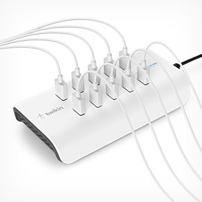Belkin B2B139AU - 10-PORT USB-A CHARGING STATION 2.4 AMPS