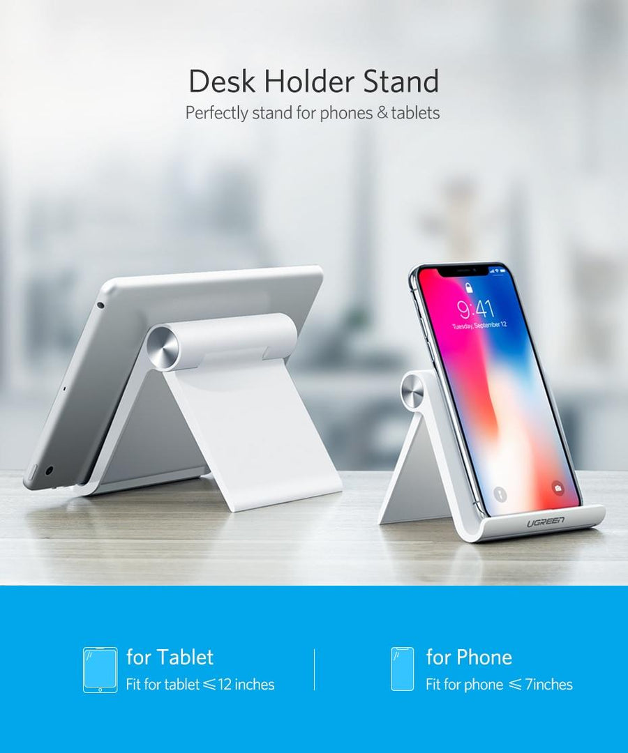 UG-30485 - Ugreen Multi-Angle Tablet Stand White